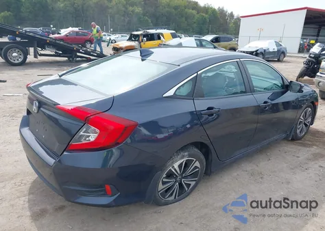 2016 Honda Civic Ex-T from USA, damaged, VIN 19XFC1F38GE020670